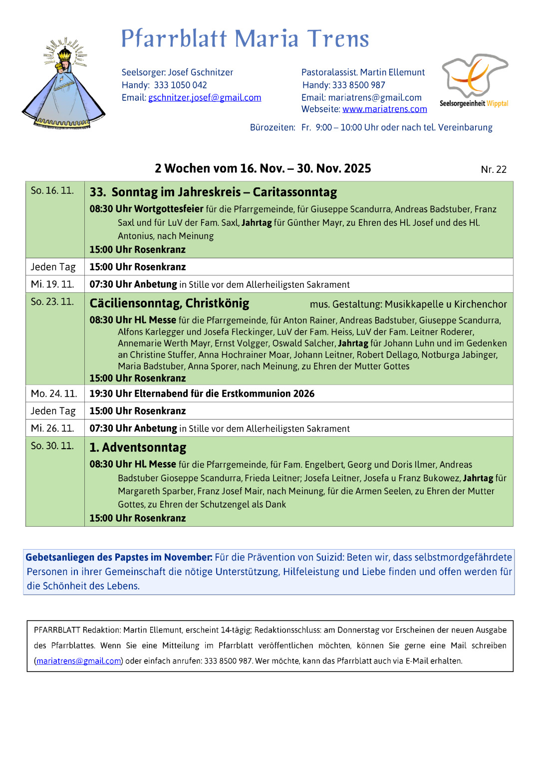 thumbnail of Pfarrbrief 22 25