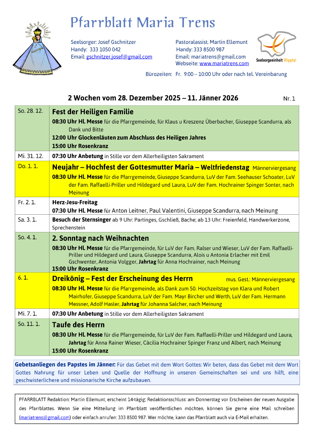 thumbnail of Pfarrbrief 1 26