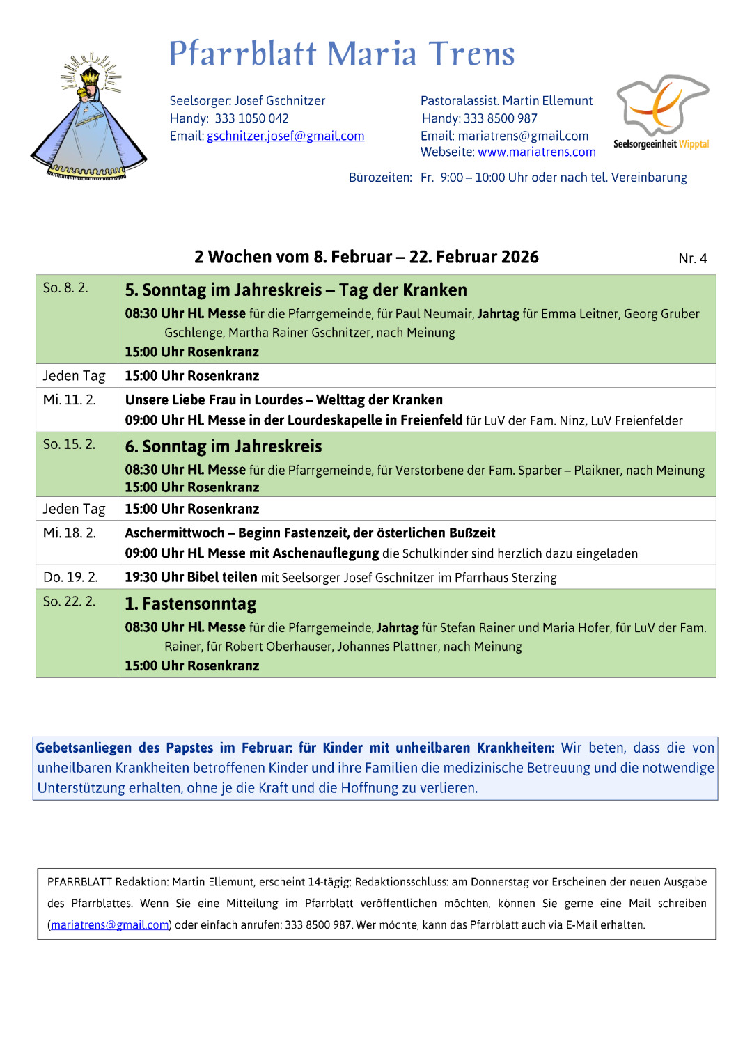 thumbnail of Pfarrbrief 4 26