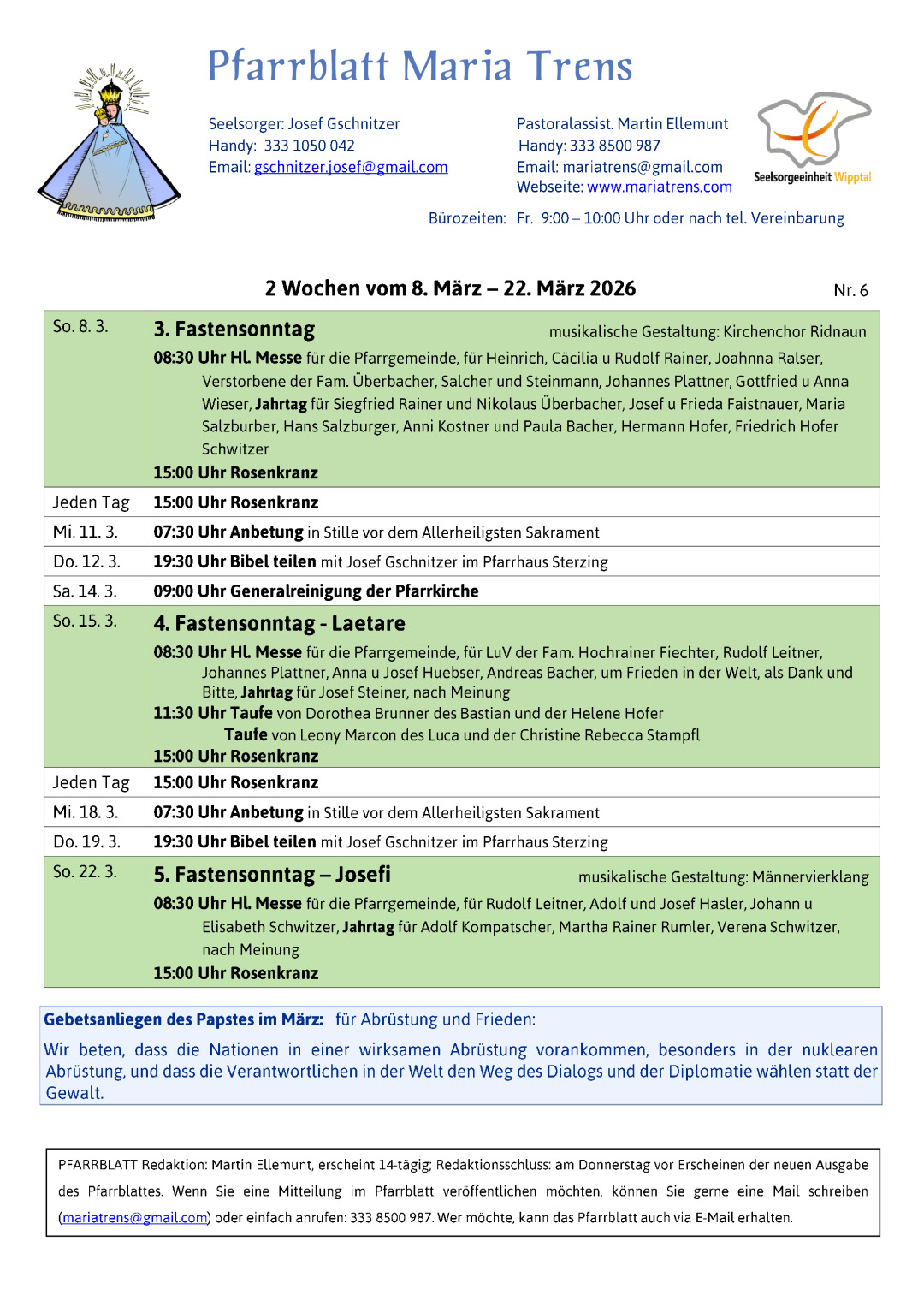 thumbnail of Pfarrbrief 6 26